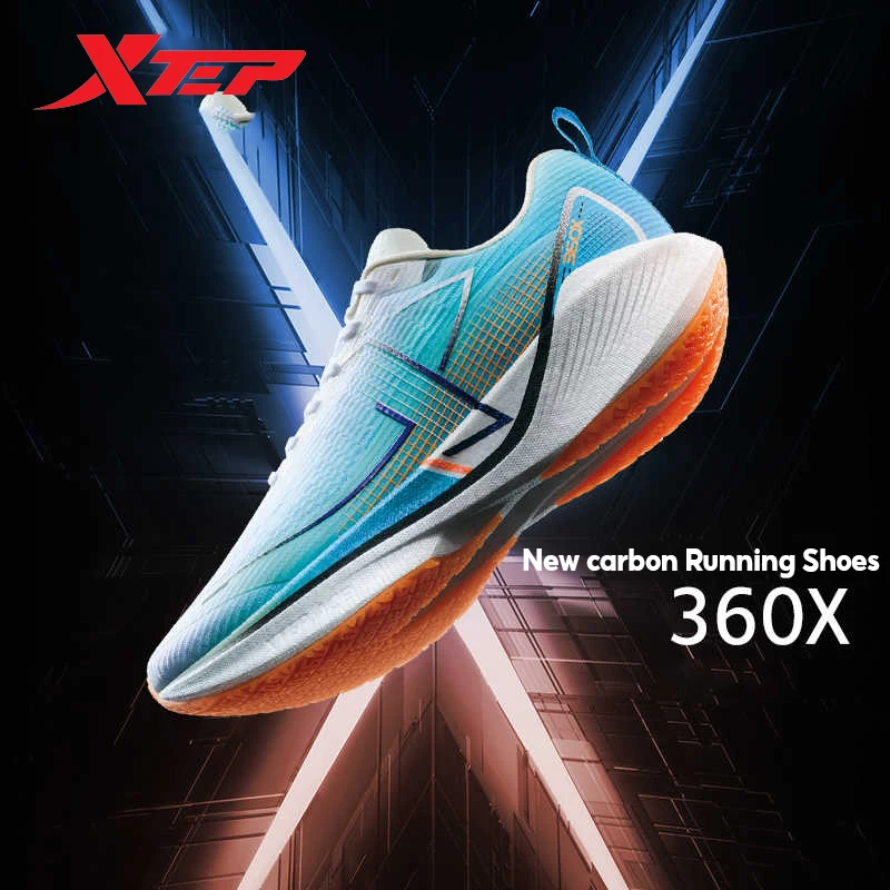 Xtep 360X Running Shoes For Women  Spring Lightweight Sports Shoes Carban Plate Cushioning Breathable  Sneakers 976118110082
