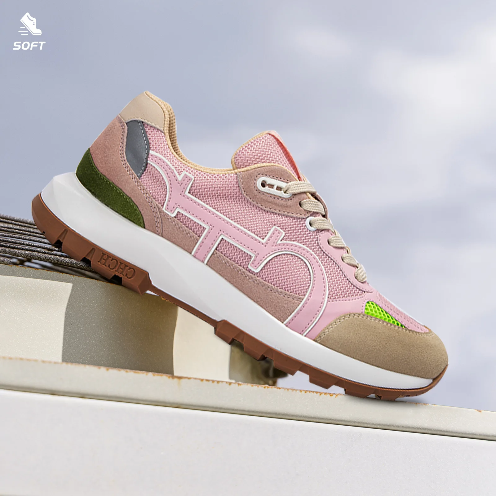 Fashionable Solid Color New Running Shoes, Casual Women's New Versatile and Comfortable Women's Sports Shoes